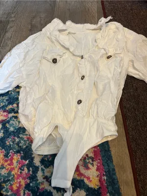 Free people So-Fari Bodysuit in Ivory thumbnail 13