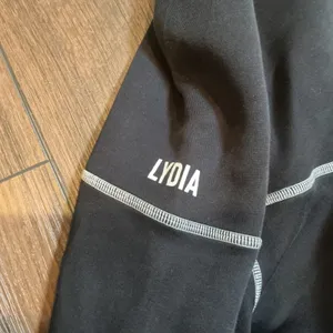 Jo+Jax Empowered Dance Academy Zip Hoodie Black Contrast Stitch Large Activewear thumbnail 7