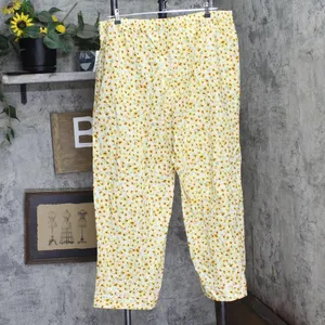 NWT State Of Day Printed Poplin Pajama Pants 100180264MS Cornsilk Yellow 2XL thumbnail 3
