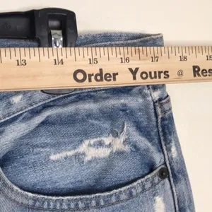 Denim & Supply Ralph Lauren light wash highly distressed boyfriend jeans size 30 thumbnail 8