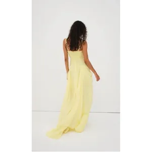 For Love & Lemons June Maxi‎ Dress Yellow XS NWT thumbnail 4