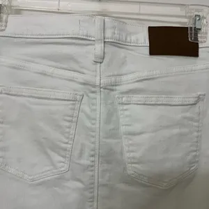 J Crew Mercantile White Denim Mini Skirt Size 2 thumbnail 11