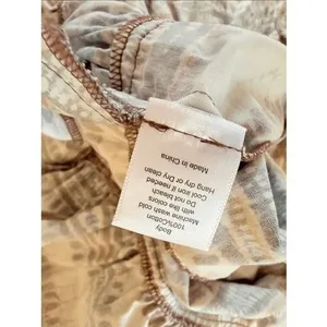 Hunter Bell Jenkins Dress Womens Brown Tribal Tiered Mini Size S thumbnail 11