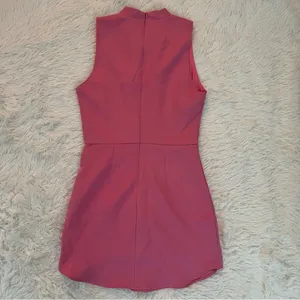 TCEC Sleeveless Pink Mini Dress Women’s Small – Lined, Hidden Back Zipper thumbnail 7