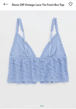 Aerie Lace Top Bralette thumbnail 2