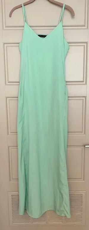 Honey Punch maxi dress sleeveless dress size small vacation summer resort thumbnail 1
