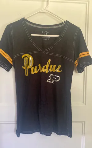 Purdue T Shirt Black Size XL thumbnail 1