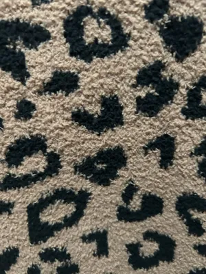 NWT Victoria’s Secret PINK Fuzzy Leopard Print Tank Top thumbnail 5