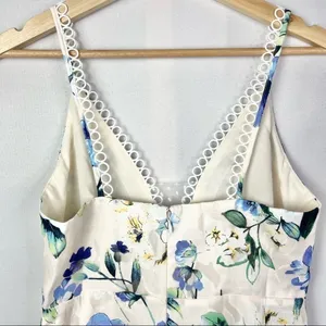 NEW Foxiedox Blue Floral‎ Ressie Flounce Dress M thumbnail 8