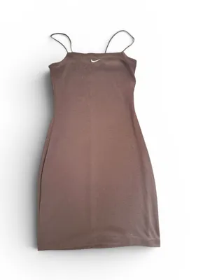 Nike Brown Slim Strappy Mini Dress thumbnail 3
