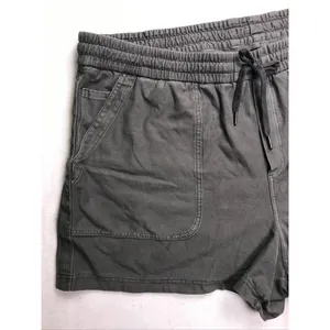 Athleta‎ Farallon Short Dark Gray Cotton Utility Cargo Shorts Womens Size 26 thumbnail 2