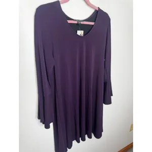 Karen Kane Wine Country Purple Taylor Dress Womens Size XL NWT thumbnail 3