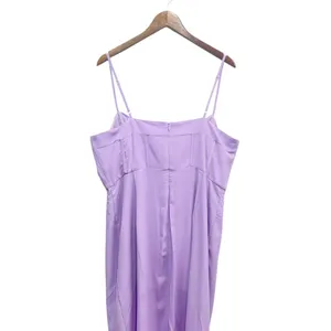 Showpo Andrina High Low Faux Wrap Corset Dress in Lilac size 16 NWT thumbnail 7