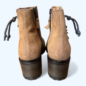 Miz Mooz “Maiden” Chunky Platform Suede Ankle Boots Chunky Heel Womens EU 38 NEW thumbnail 6