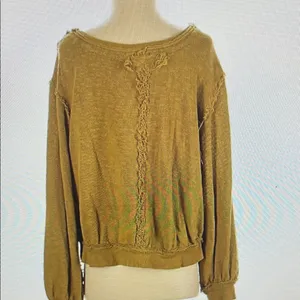 Free People Button-Down Shirt Small thumbnail 3
