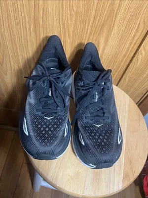 Hoka Black Athletic Running Shoes thumbnail 8