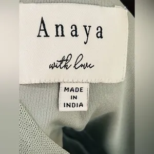 Anaya with love One-Shoulder Maxi dress Tulle Gown in Sage Green Size 4 EUC thumbnail 8