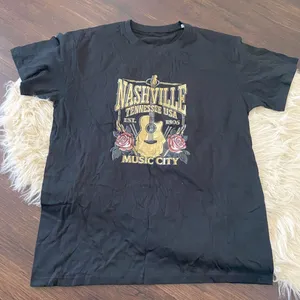 Source Unknown New unworn Black Nashville Music City Graphic Print T-shirt M / L thumbnail 2