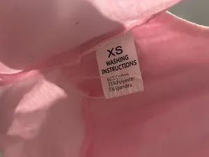 Amazon bubblegum pink top Size XS thumbnail 5
