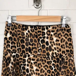 Express NWT Animal Print Peplum Mini Skirt thumbnail 8