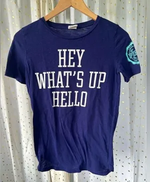 Victoria's Secret PINK Athleisure Catchy Phrase Slogan Classic T-Shirt XS thumbnail 2