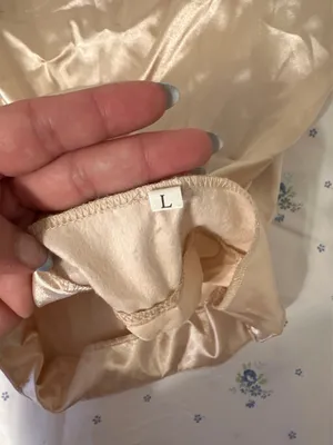 gold skirt Tan Size L thumbnail 3
