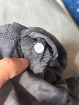 Lululemon Align High-Rise Pant 25" Diamond Dye Pitch Grey Size 20 thumbnail 5