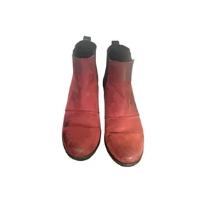 Sorel Joan of Artic Wedge Ankle Boots Red Wine Size 8 thumbnail 2