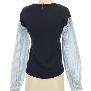 English Factory Navy Knit Top thumbnail 2