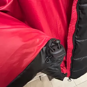 Noize Katy Long Parka, Black Woman’s Size XL. Vegan Cruelty Free thumbnail 11