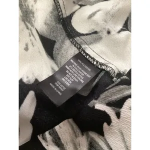 Carolina Belle Montreal Floral Open Front Blazer Jacket Black White S thumbnail 6