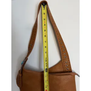 Wrangler fringe shoulder bag western-style front pocket NWOT thumbnail 5