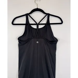 Lululemon Womens Top Gray Swiftly Tech Strappy Tank Stretch Yoga Gym Size 4 thumbnail 9