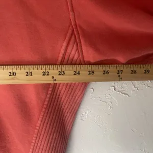 Aerie Small Coral Red Pink Oversized Mind In The Mountains Loungewear‎ Sweater thumbnail 7