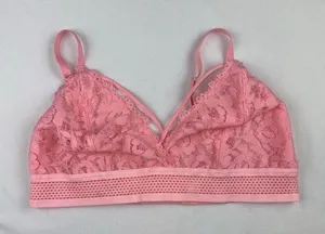 Lace Bralette Pink Size M thumbnail 1