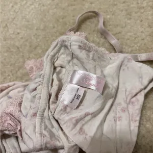 Victoria’s Secret Pink Floral and Lace Cami Top thumbnail 5