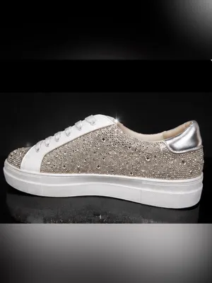 Rhinestone & Crystal Bling Soda Zeno-G shoe women’s size 9 thumbnail 8