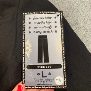 Lisse leggings wide leg large pants black thumbnail 5