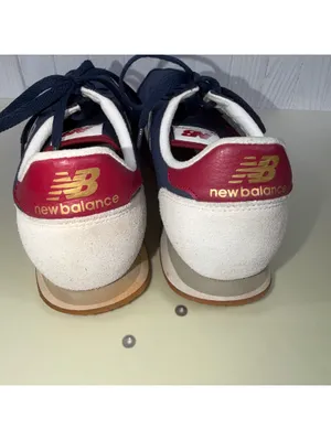 New Balance 720 Retro Sneakers Navy Red Size 10 thumbnail 4