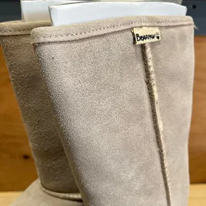 Bearpaw Women's Grey and Cream Boots thumbnail 2