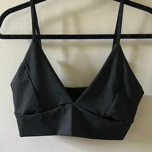 Black Crop/Halter Top Size L thumbnail 1