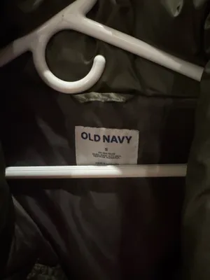 Green Old Navy Puffer Vest thumbnail 2