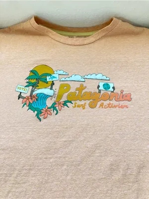 Patagonia Palm Protest Responsibili-Tee | Cowry Peach | Size M thumbnail 7