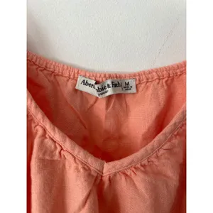 Abercrombie‎ & Fitch Peach Tie Strap Camisole Sleepwear Top Medium thumbnail 2