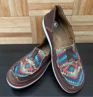 ARIAT 10036845 Aztec Cruiser Moccasin Slip On Shoes Size 7B thumbnail 1