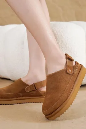 Project cloud platform clogs Brown Size 7.5 thumbnail 1