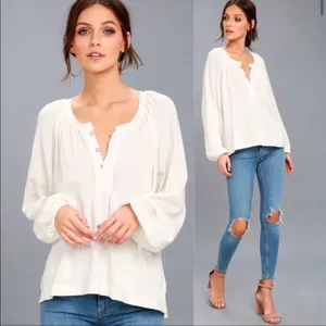 Free People We The Free Burnout Arcadia Henley Top thumbnail 6
