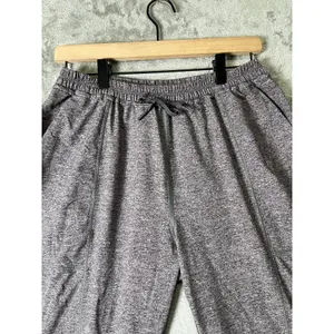 Lululemon Final‎ Play Crop 23" Heather Lux Multi Black 8 Office Travel Commute thumbnail 2