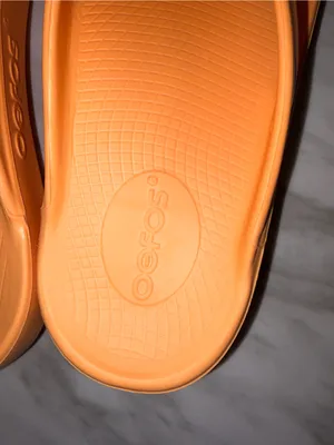 OOFOS OOriginal Recovery Sandal Orange Thong Flip Flops Women’s Size 8 / EU 39 thumbnail 7