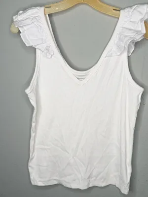 Old Navy White Top nwt thumbnail 8
